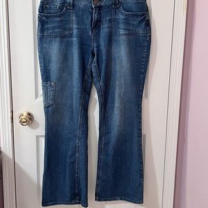 THIS ITEM IS SOLD PM031224 Beau Stud Pocket Jeans